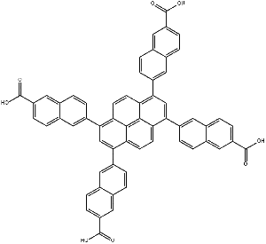 6,6',6'',6'''-(芘-1,3,6,8-四基)四(2-萘甲酸)；现货供应，批发优惠价