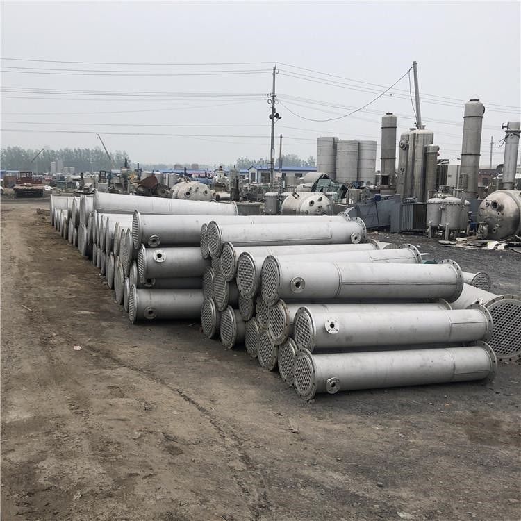 山东设备市场供应二手钛材换热器 处理列管冷凝器