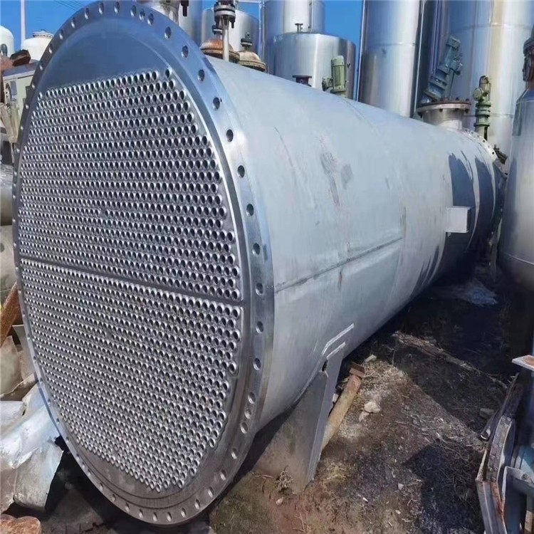 供应二手列管换热器 处理不锈钢冷凝器 常年回收