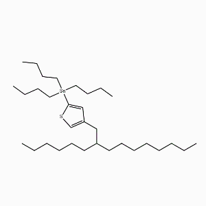 Th610-Sn；(4-(2-己基癸基)噻吩-2-基)三丁基錫烷；CAS：1430201-55-0（現貨供應，科研產品，高校/研究所/科研單位先發后付）同系列均可提供，歡迎咨詢！