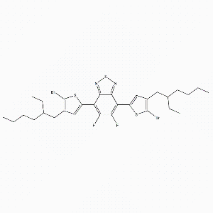 4,7-二(5-溴-4-乙基己基噻吩基-2-)-5,6-二氟-2,1,3-苯并噻二唑