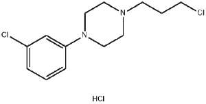 1-(3-氯苯基)-4-(3-氯丙基)哌嗪盐酸盐；CAS号:52605-52-4 现货供应 高校研究所 先发后付