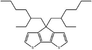 4,4-双(2-乙基己基)-4H-环戊[2,1-b:3,4-b']二噻吩 CAS：365547-20-2 现货供应