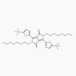 2,5-二辛基-3,6-雙(5-(三甲基錫基)-噻吩-2-基)吡咯并[3,4-c]吡咯-1,4(2H,5H)-二酮