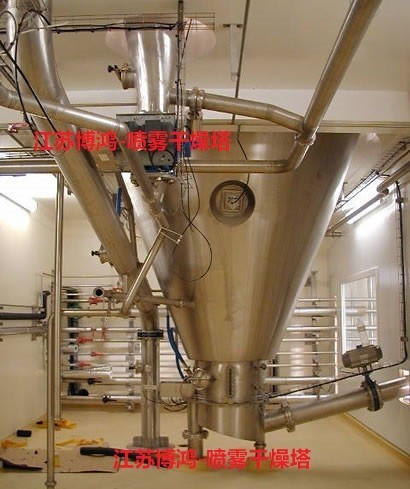 江苏博鸿供应处理量1000kg/h螺旋藻蛋白专用喷干塔 喷塔 螺旋藻蛋白喷粉塔 喷雾干燥机
