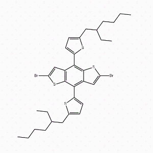 BDTTh26-2Br ；2,6-二溴-4,8-雙(5-(2-乙基己基)噻吩-2-基)苯并[1,2-b:4,5-b']二噻吩;CAS：1482447-24-4  同系列均可提供，實驗室自主研發，光電/電子材料優勢供應！