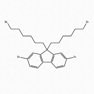 2-溴-9,9-雙(6-溴己基)-9H-芴