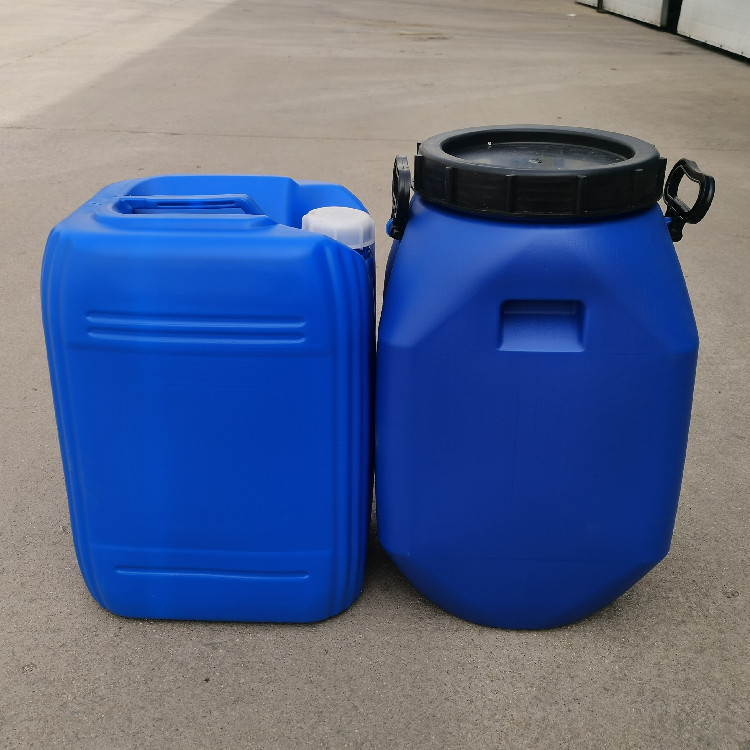 25升化工塑料桶25公斤蓝方桶生产25kg密封化工桶