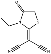 2-(3-乙基-4-氧代噻唑烷-2-亚基)丙二腈；CAS号:623558-68-9 现货供应 高校研究所 先发后付
