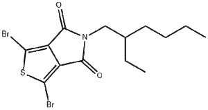 1,3-二溴-5-乙基己基-4H-噻吩并(3,4-C)吡咯-4,6(5H)-二酮 CAS：1231160-83-0 现货