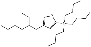 4-异辛基噻吩-2-三丁基锡；CAS：886746-54-9 现货供应 高校研究所 先发后付