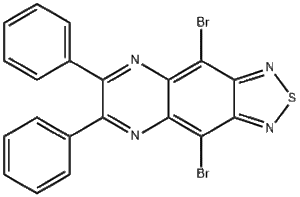 4,9-二溴-6,7-二苯基-苯并[C][1,2,5]噻二唑并[3,4-G]喹喔啉 CAS：1262727-09-2现货