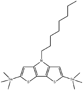 4-辛基-2,6-双(三甲基锡)-4H-二噻吩并[3,2-B:2,3-D]吡咯 CAS：1065645-72-8 现货