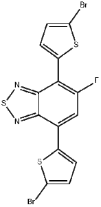 4,7-二(5-溴噻吩基-2-)-5-氟-苯并噻二唑；CAS号：1352921-50-6 科研单位和高校实验室 先发后付