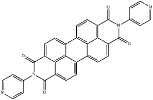 2,9-二-4-吡啶基-蒽并[2,1,9-DEF:6,5,10-D'E'F']二异喹啉-1,3,8,10(2H,9H)-四酮 产品图片