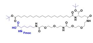 Fmoc-L-Lys[C20-OtBu-Glu(OtBu)-AEEA-AEEA]-OH