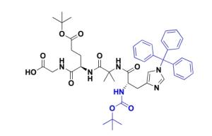 Boc-His(Trt)-Aib-Glu(OtBu)-Gly-OH