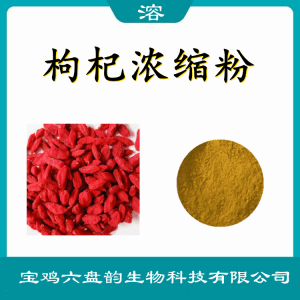 枸杞浓缩粉   喷雾干燥法  六盘韵