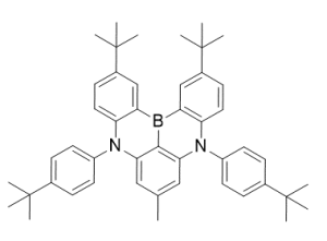 2,12-二叔丁基-5,9-二(4-(叔丁基)苯基)-7-甲基-5,9-二氢-5,9-二氮-13b-硼萘[3,2,1]蒽 产品图片