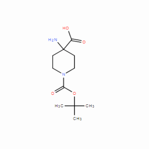 4-氨基-1-(叔丁氧基羰基)哌啶-4-羧酸CAS号183673-71-4；（现货优势供应/质量保证）