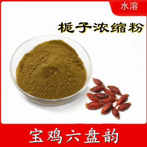 栀子浓缩粉 六盘韵   喷雾干燥法