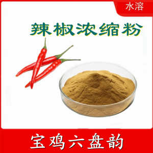 辣椒浓缩粉  六盘韵  喷雾干燥法