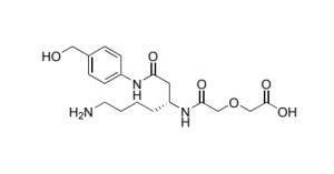 (R)-2-(2-((7-amino-1-((4-(hydroxymethyl)phenyl)amino)-1-oxoheptan-3-yl)amino)-2-oxoethoxy)acetic Acid