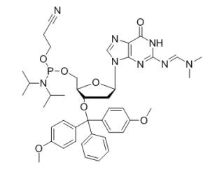 DMT-dG(dmf)-CE Reverse Phosphoramidite