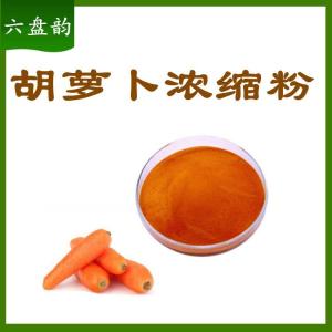 胡萝卜浓缩粉   六盘韵  食品级原料粉