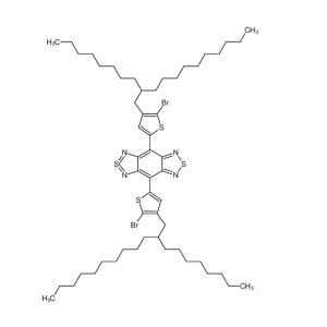 4,8-二(5-溴-4-(2-辛基十二烷基)噻吩基)-苯并[1,2-c;4,5-c']二[1,2,5]噻二唑；CAS：1374601-35-0 同系列均可提供，實(shí)驗(yàn)室自主研發(fā)，光電/電子材料優(yōu)勢(shì)供應(yīng)！