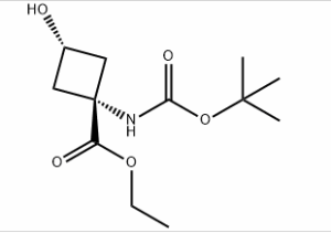 反式1-{[叔丁氧羰基氨基}-3-羟基环丁烷-1-甲酸乙酯 CAS 号:129288-14-8 科研实验 优势供应