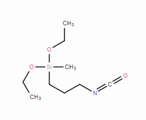 3-异氰酸丙酯基甲基二乙氧基硅烷 CAS 号:33491-28-0 科研实验 优势供应