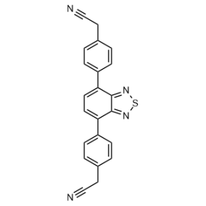 2,2'-(苯并[c][1,2,5]噻二唑-4,7-二基雙(4,1-亞苯基))二乙腈;  CAS:2512845-03-1  自主生產，主營產品，價格優惠（現貨供應，科研產品，高校/研究所/科研單位先發后付）