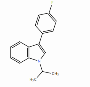 3-(4-氟 苯基)-1-异 丙基-1H-吲哚  cas：93957-49-4  常备现货 量大从优