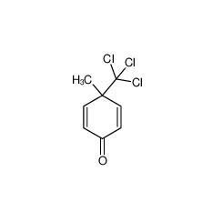 4-甲基-4-三氯甲基-2,5-环己二烯-1-酮