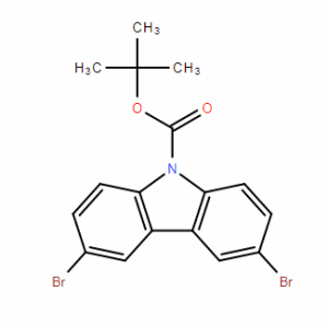9H-Carbazole-9-carboxylic acid, 3,6-dibromo-, 1,1-dimethylethyl ester CAS号:161992-35-4 现货优势供应 科研产品