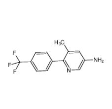5-methyl-6-(4-trifluoromethyl-phenyl)-pyridin-3-ylamine CAS号:872254-89-2 现货优势供应 科研产品