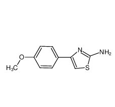 4-(4-甲氧基苯基)-1,3-噻唑-2-胺 CAS号:2104-04-3 现货优势供应 科研产品