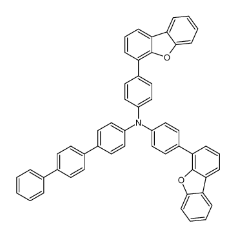 N,N-bis(4-(dibenzo[b,d]furan-4-yl)phenyl)-[1,1':4',1''-terphenyl]-4-amine CAS号:1198399-61-9 现货优势供应 科研产品