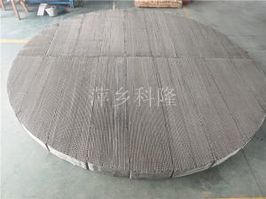 無錫某化工公司采購萍鄉科隆生產500Y不銹鋼304L絲網波紋填料