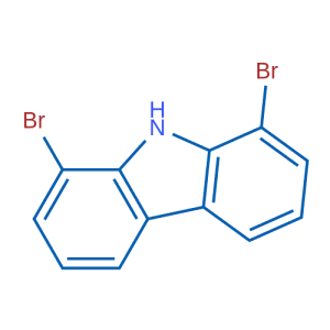 1,8-二溴-9H-咔唑  CAS: 553663-65-3
