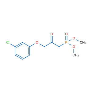3-(3-氯苯氧基)-2-氧代丙基磷酸二甲酯  CAS号:40665-94-9 现货