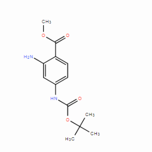 2-氨基-4-(1,1-二甲基乙氧基)羰基氨基-苯甲 酸甲酯CAS：849792-91-2  科研实验用