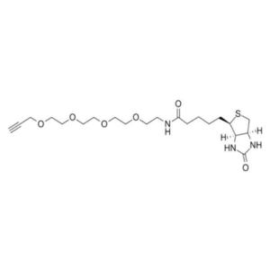 1458576-00-5，Biotin-PEG4-alkyne，Alkyne-PEG4-Biotin简介 产品图片