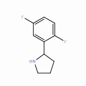 2-(2,5-二氟苯基)吡 咯烷CAS：886503-15-7 科研试验用 现货供应