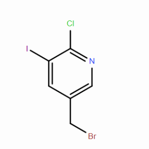 5-(溴甲基)-2-氯-3-碘吡 啶CAS：904745-62-6  科研试验用