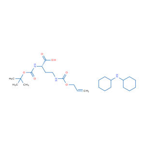 Boc-Dab(Alloc)-OH 二环己基铵盐  CAS: 327156-92-3