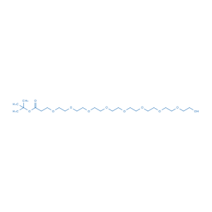 羟基-八聚乙二醇-丙酸叔丁酯   CAS: 1334177-84-2