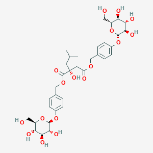 1,4-二[4-(葡萄糖氧)苄基]-2-异丁基苹果酸酯 产品图片