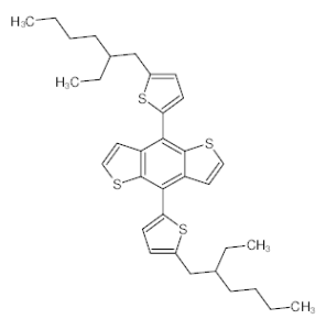 4,8-二(5-(2-乙基己基)噻吩基-2-)-苯并二噻吩 CAS：1352642-35-3 现货 高校研究所 先发后付